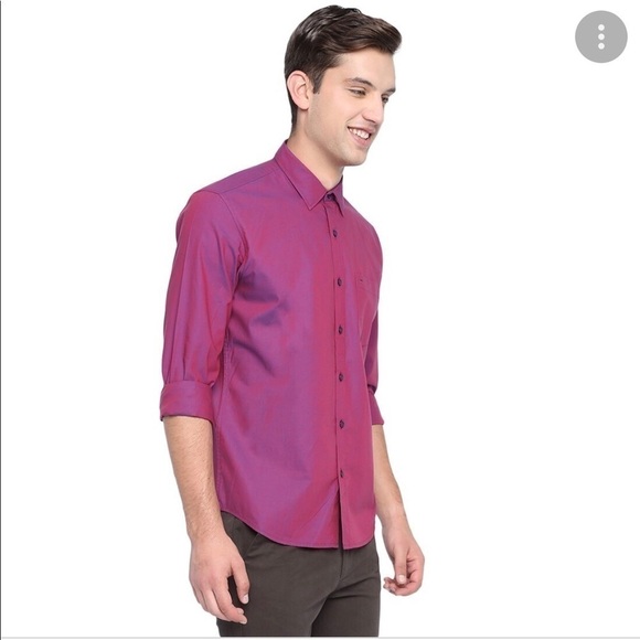 Guess 17 3/4” Size Small Slim Fit Tailored Mens Shirt - Picture 13 of 14